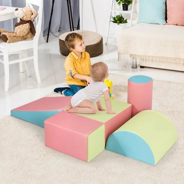 5-Piece Foam Baby Climb and Crawl Activity Play Set