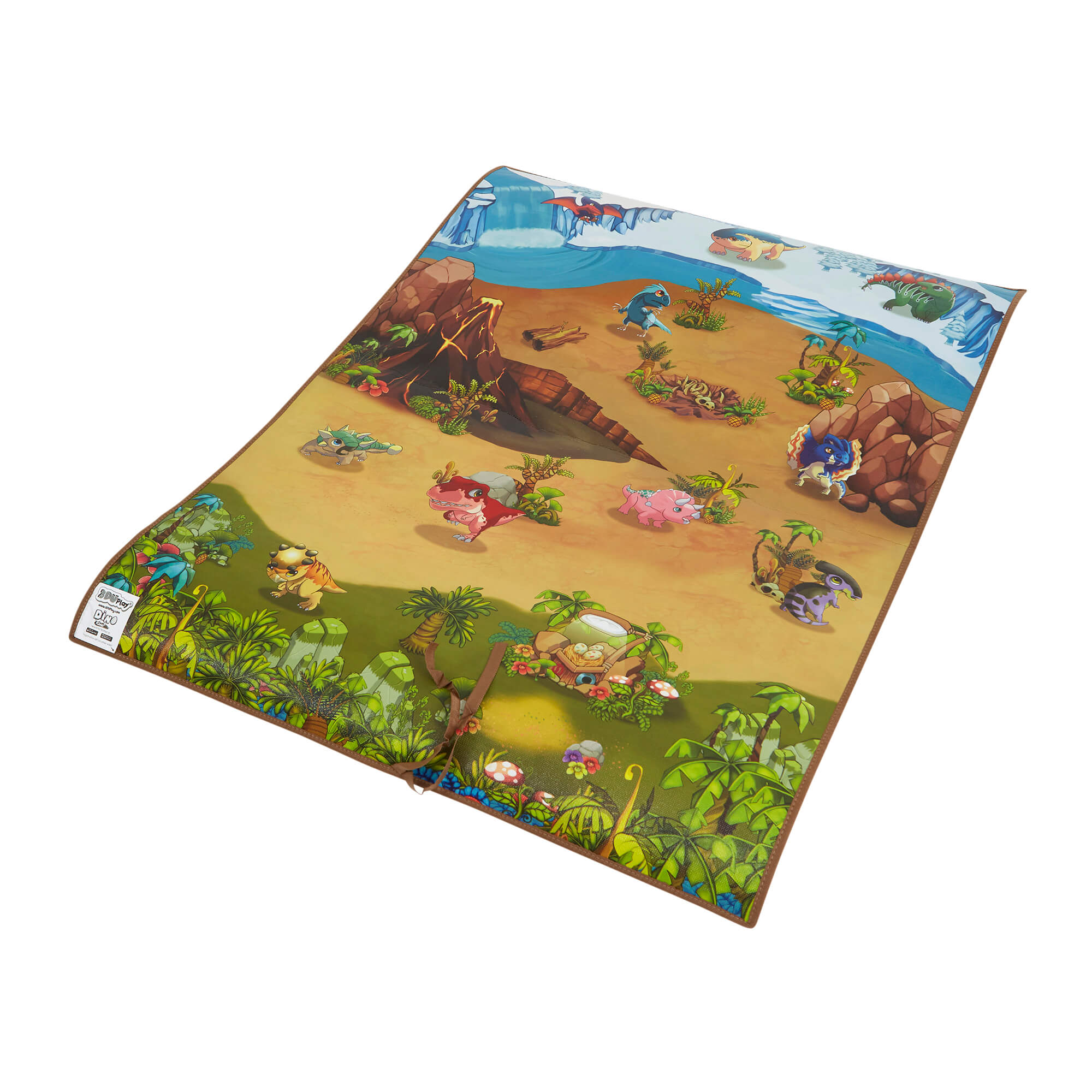 Interactive | Educational Dinosaur Rug & Game | Play Mat with App | 120 x 90cm