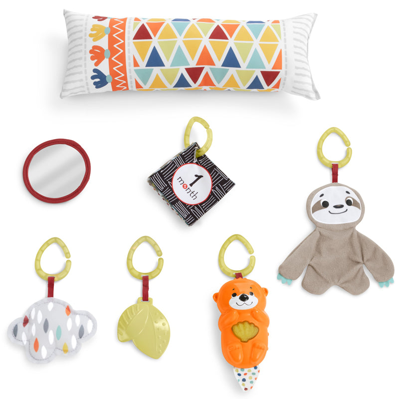 Countryside Clouds | Deluxe & Plush Sensory Baby Play Mat | Baby Gym