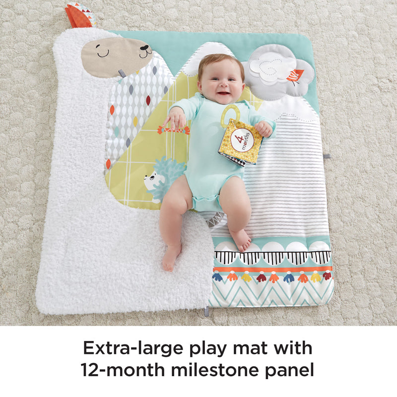 Countryside Clouds | Deluxe & Plush Sensory Baby Play Mat | Baby Gym