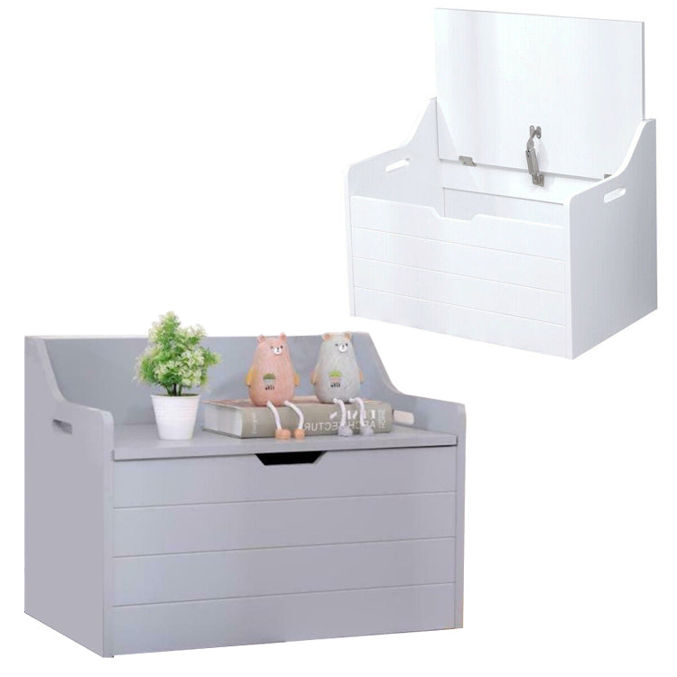 Large Montessori Toy Box & Bench Seat with Slow Release Hinge | Ottoman | Blanket Box