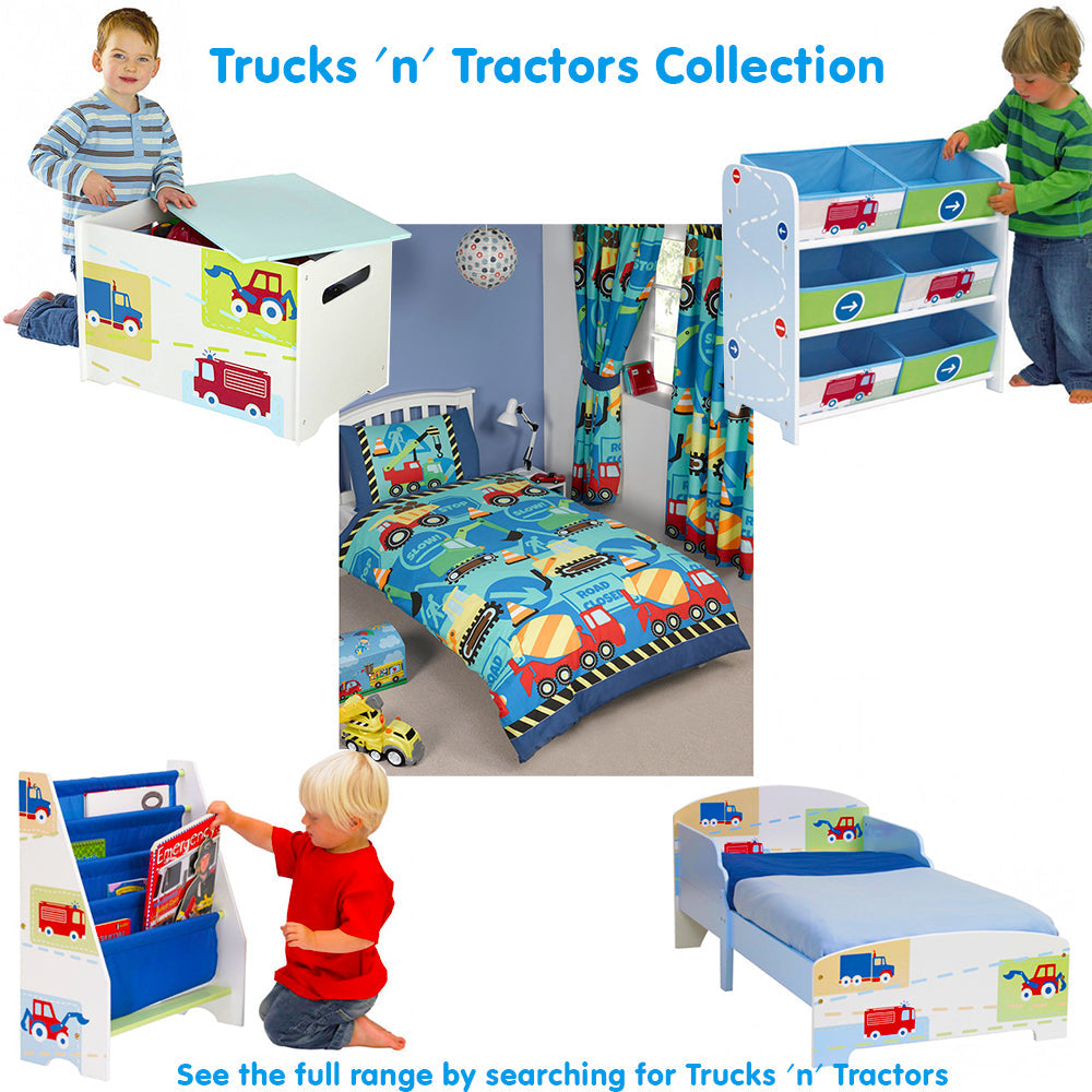 Trucks n Tractors Storage Box | Toy Storage Unit | Kids Storage