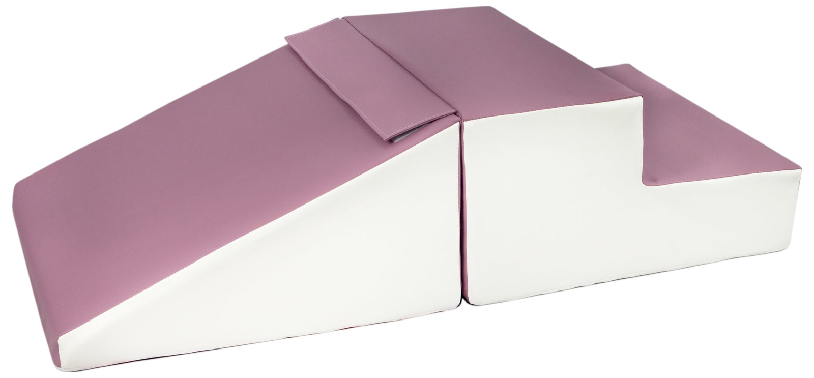 Small Soft Play Equipment | 2 Piece Montessori Climb & Slide Foam Play Set | Multiple Colour Options | 6m+