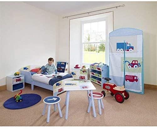 Trucks 'n' Tractors Toy Box | Wooden Toy Box | Toy Storage Box