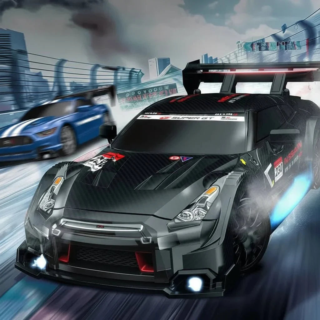 DRIFTMAX – 4WD 1:24 RC Drift Car with Replaceable Tires for Realistic Racing