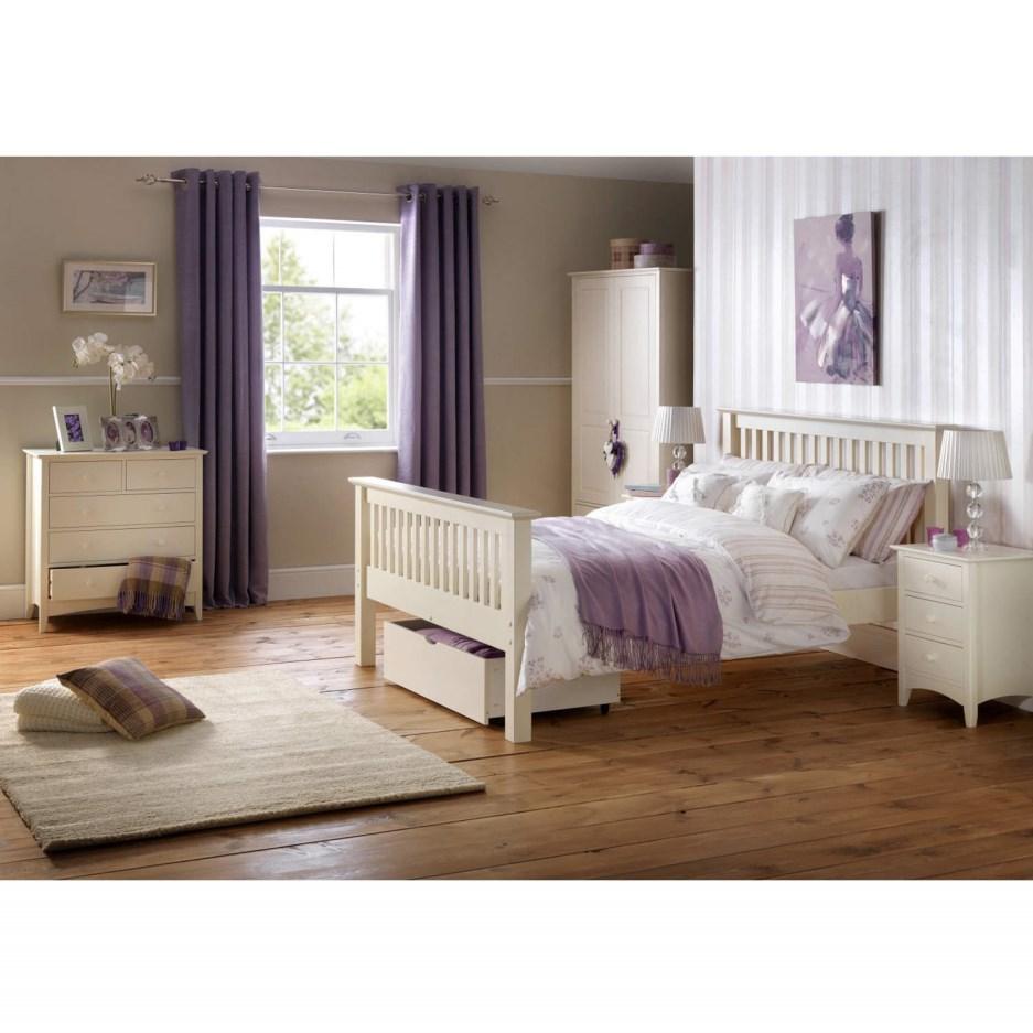 Classic Shaker Style Solid Pine Chest of Drawers | 6 Drawers | Ivory White