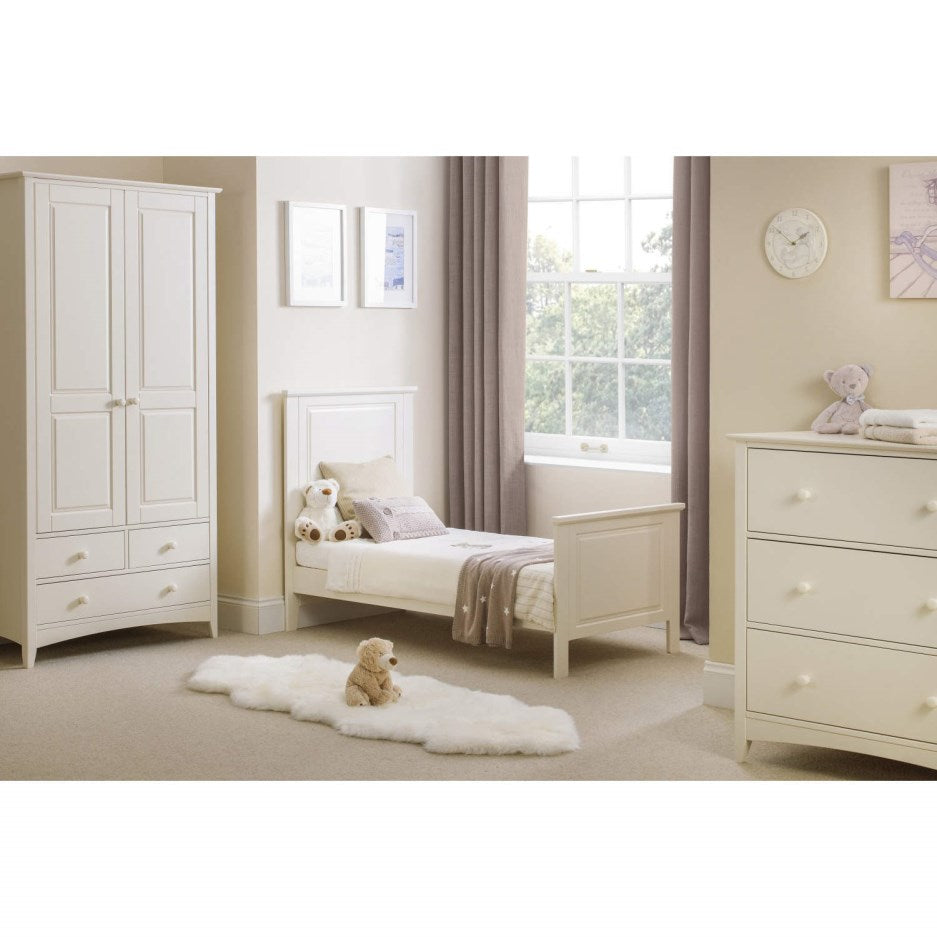 Classic Shaker Style Solid Pine Baby Changing Unit | Chest of Drawers | Baby Dresser |vory
